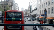 Double Decker Bus Ride London England