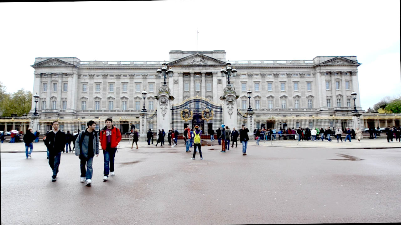 Victoria Memorial and Buckingham Palace London England