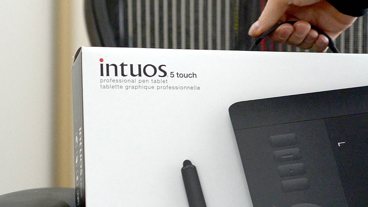Wacom Intous 5 touch Tabet unboxing and Installation