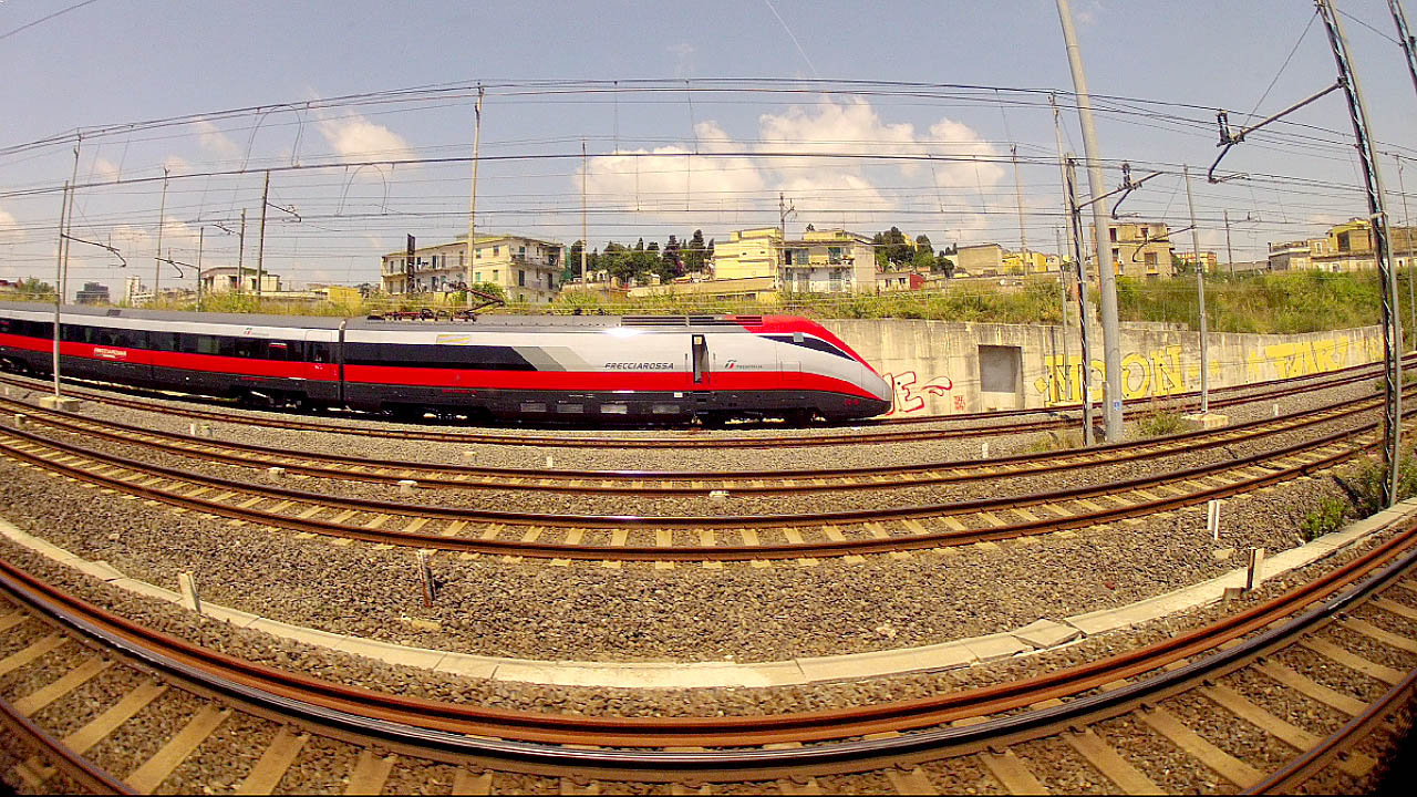 GoPro Time Lapse Train from Rome to Napoli Italy