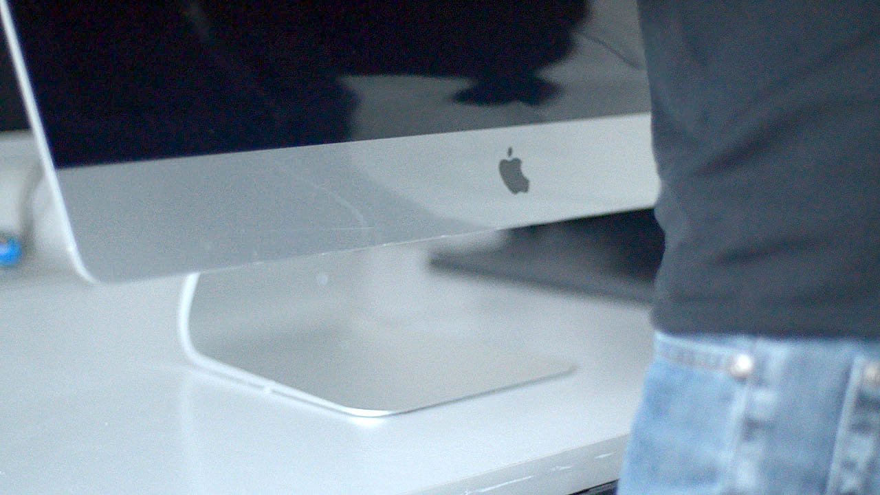 Unboxing a top of the line Apple iMac desktop computer